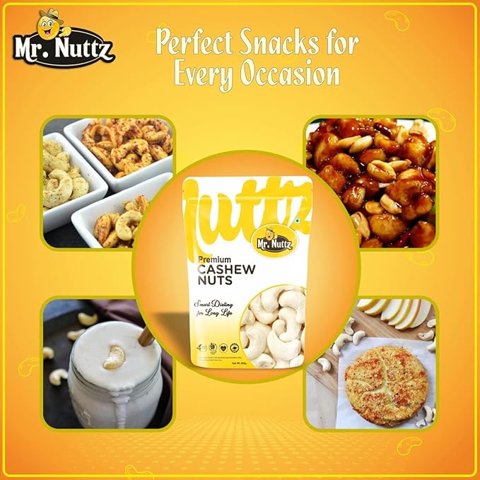 Mr. Nuttz Cashews Pouch | Grocsy