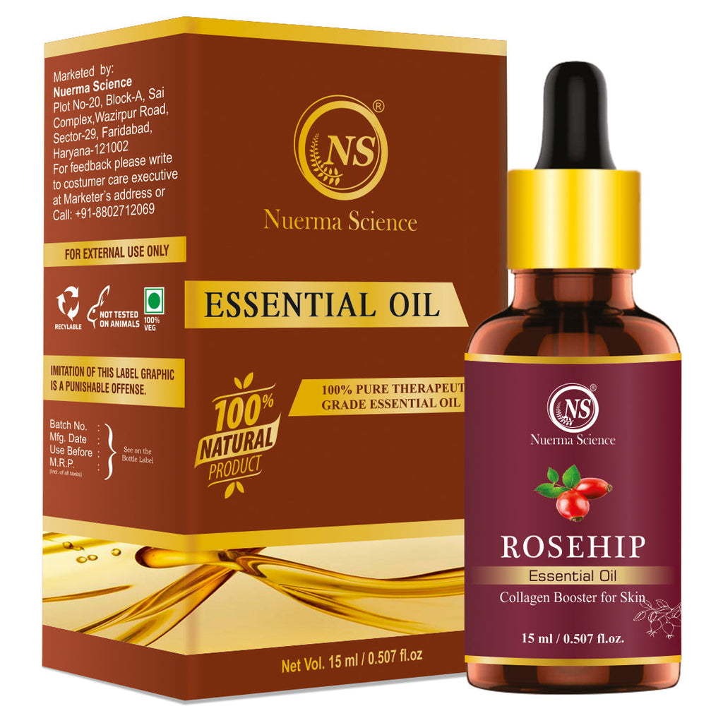 Nuerma Science Rosehip Essential Oil For Anti-Aging | Grocsy
