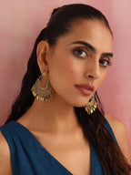 trueBrowns Brass Contemporary Tassel Earrings | Grocsy