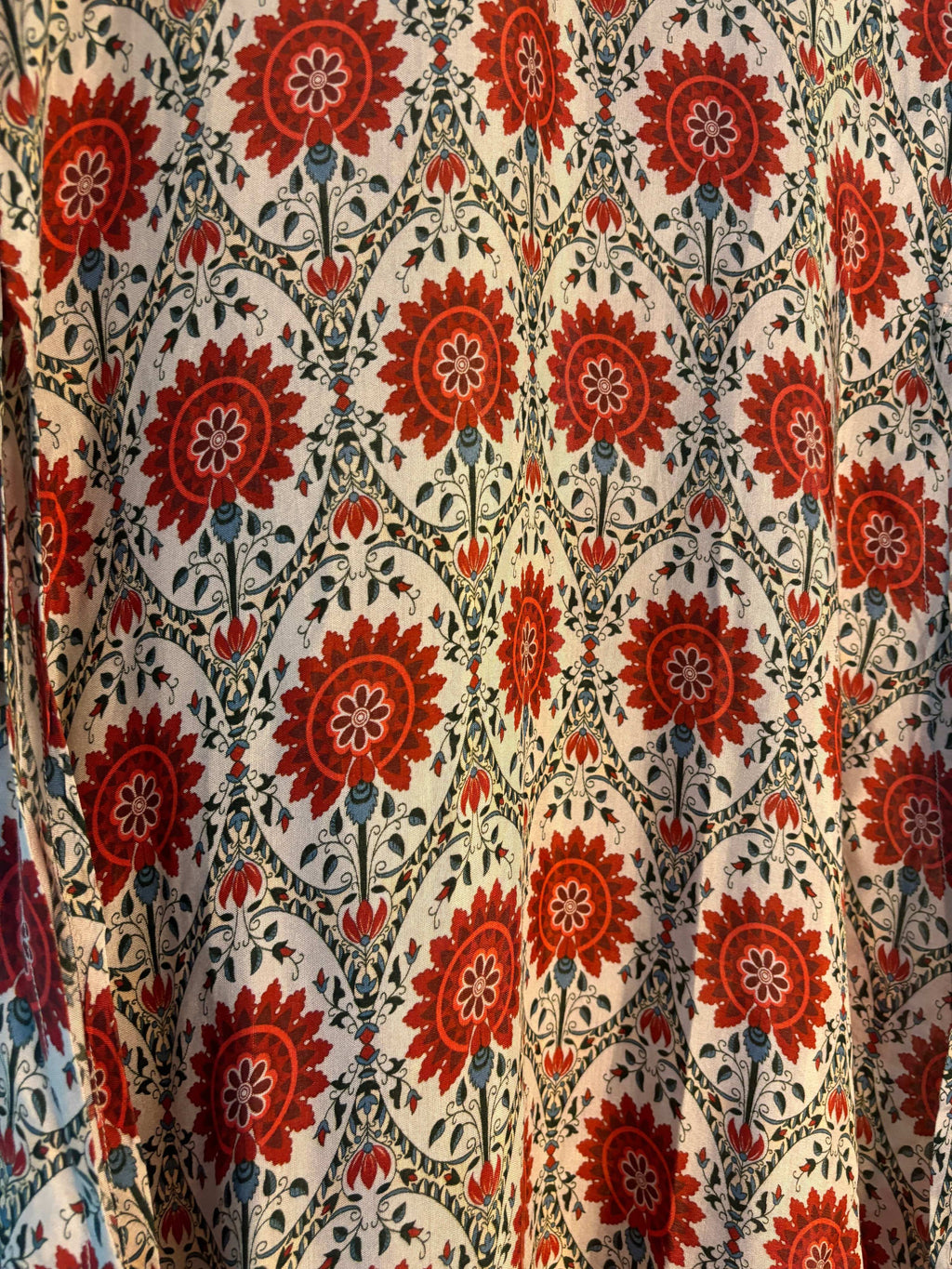 trueBrowns Print Muslin Kurta | Grocsy