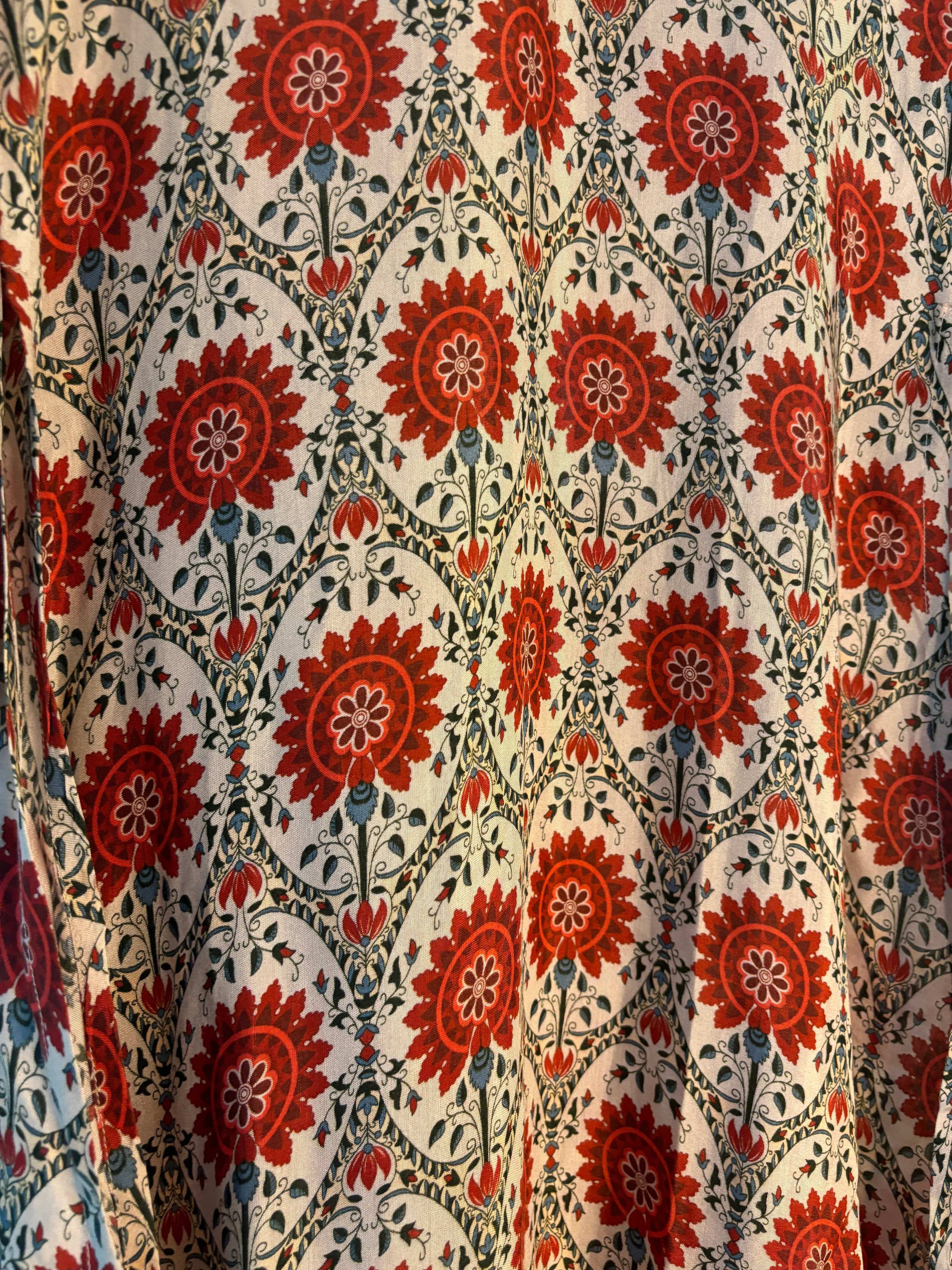trueBrowns Print Muslin Kurta | Grocsy
