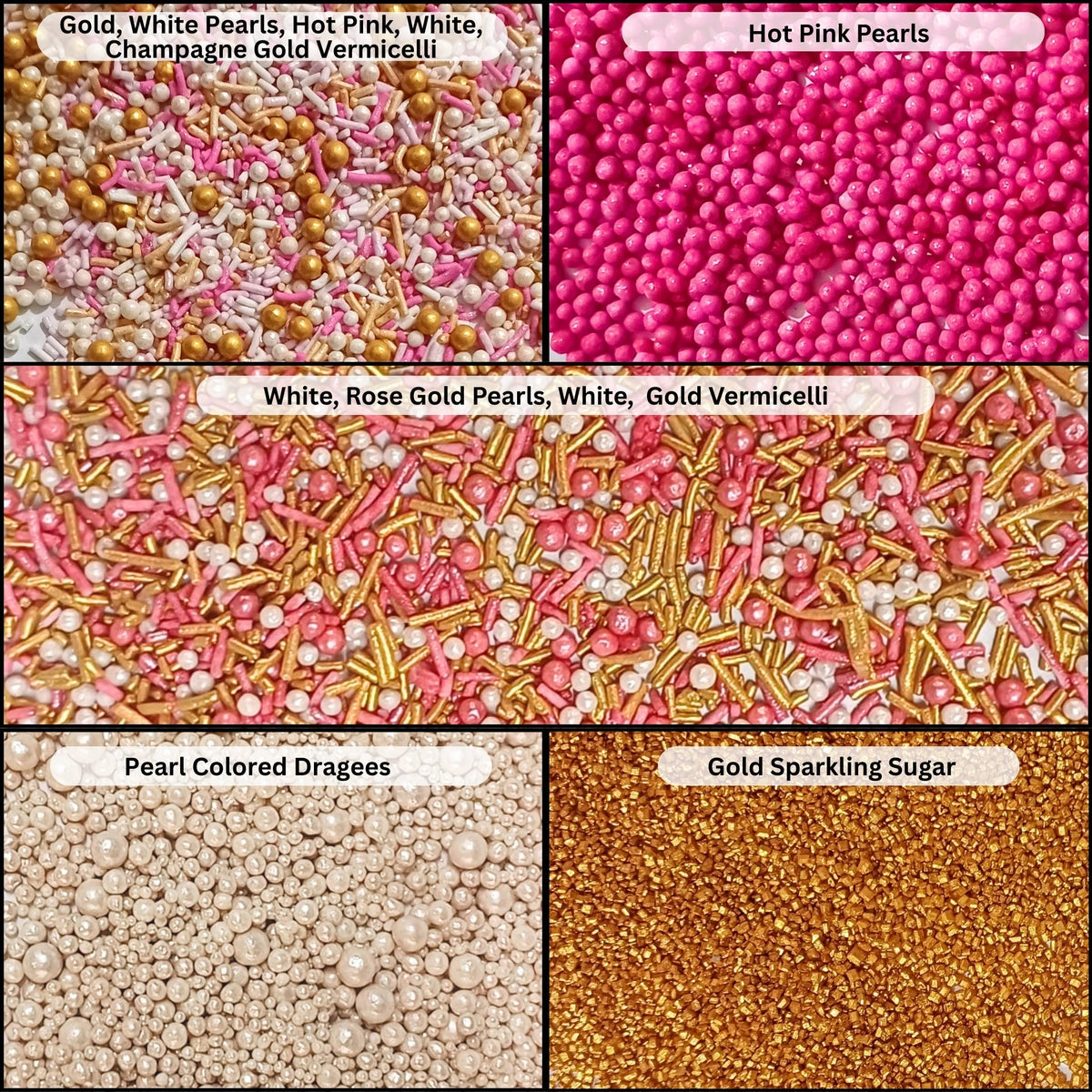 Confect Fusion Mashup Sprinkles FM Multipack 33 | Grocsy
