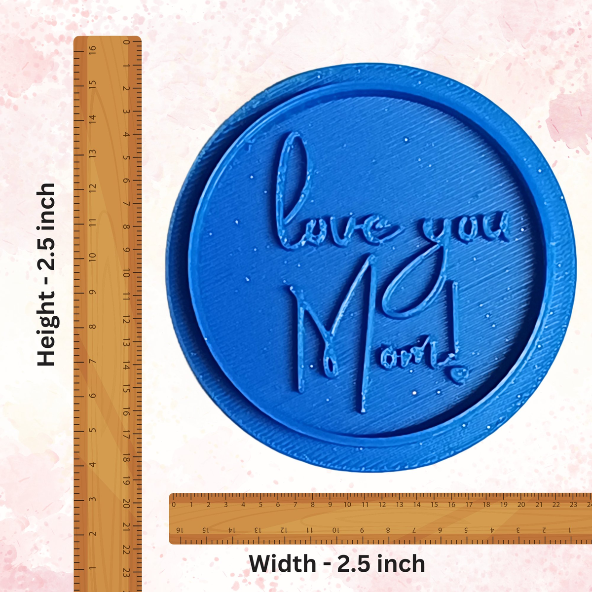 Confect Toppers Cutters | Best Mom Ever Topper Cutter | Fondant Cutter (MDay-Cutters-02) | Grocsy