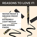 Matt Look Perfect Stay Style Muse Eyeliner 24 Hours - Jet Black | Grocsy