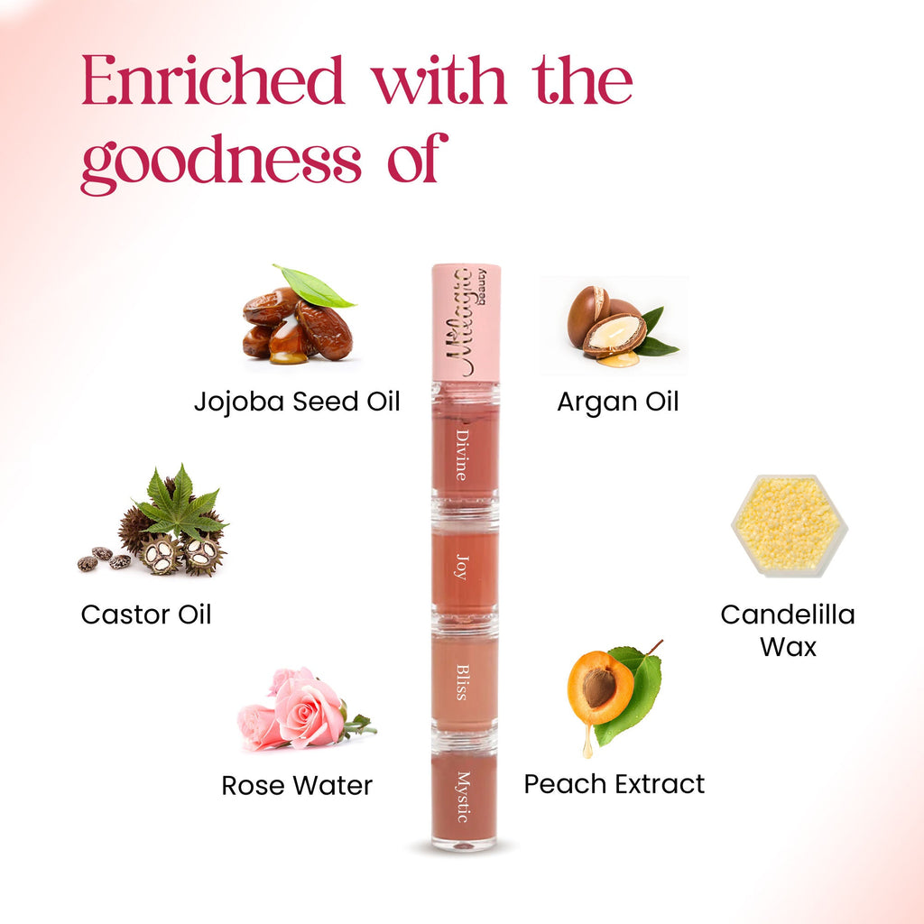Milagro Beauty Quad Squad 4-in-1 Liquid Lipstick | Grocsy