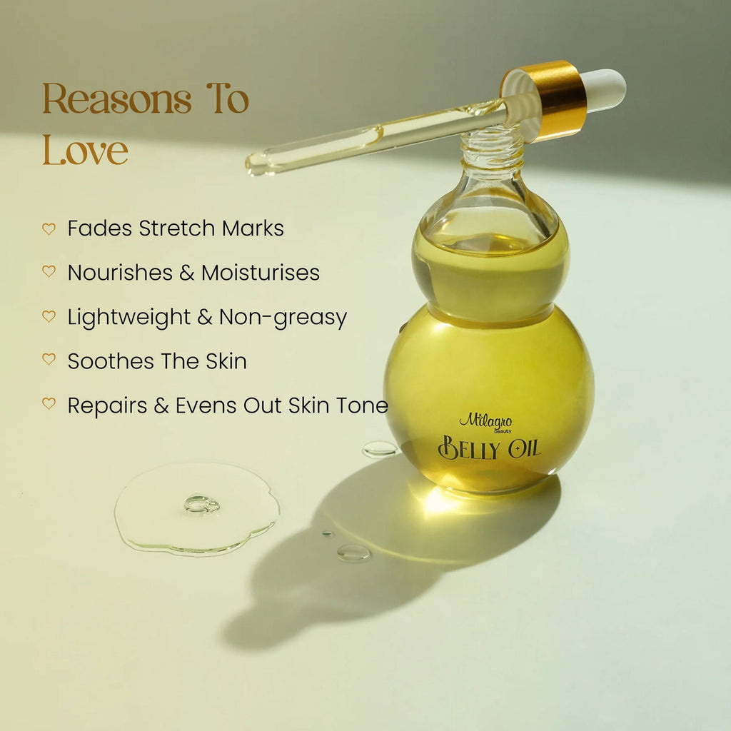Milagro Beauty Belly Oil | Grocsy