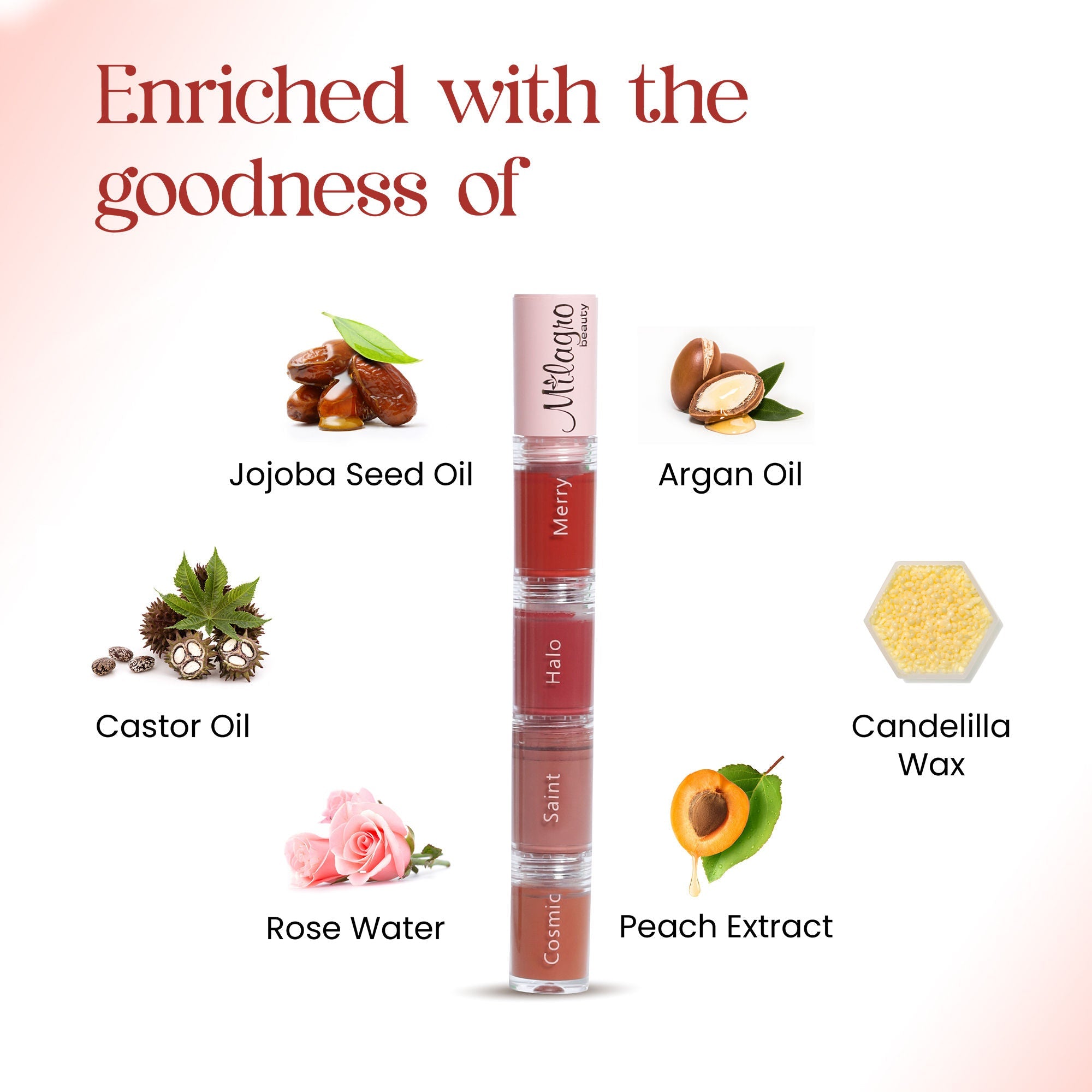 Milagro Beauty Quad Squad 3.0 Lipstick | Grocsy