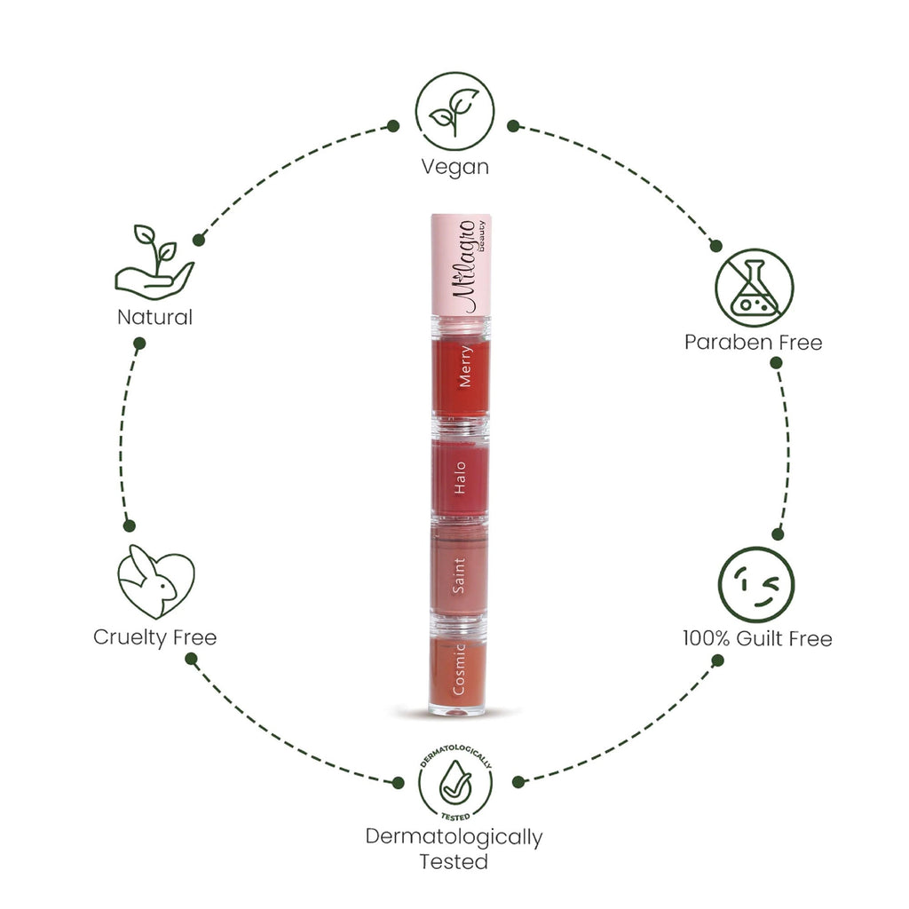 Milagro Beauty Quad Squad 3.0 Lipstick | Grocsy
