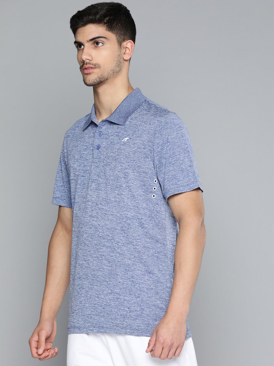 Alcis Men Polo Collar Anti Static Slim Fit Sports T-shirt | Grocsy