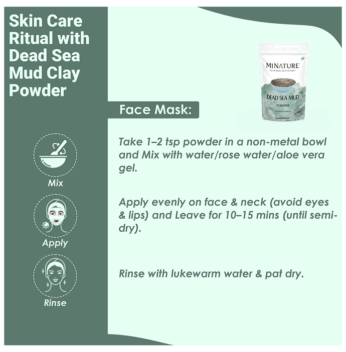 Minature Dead Sea Mud Powder | Grocsy