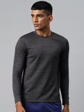 Alcis Men Typography Printed Dry Tech Slim Fit Sports T-shirt | Grocsy