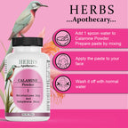 Zenvista Herbs Apothecary Calamine Powder For Moisturize Dry And Dehydrate Skin | Grocsy