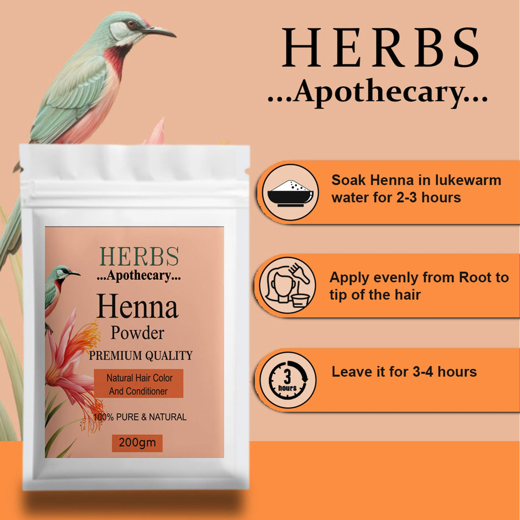 Zenvista Herbs Apothecary Henna Powder For Natural Hair Color & Conditioner | Grocsy