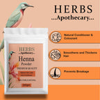 Zenvista Herbs Apothecary Henna Powder For Natural Hair Color & Conditioner | Grocsy