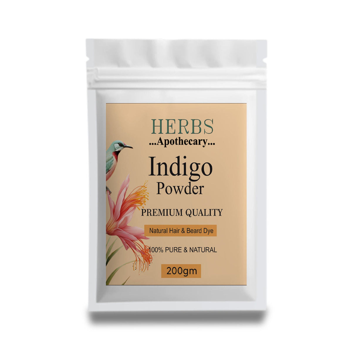 Zenvista Herbs Apothecary Indigo Powder For Natural Hair And Beard Dyes | Grocsy