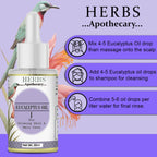 Zenvista Herbs Apothecary Eucalyptus Oil For Skin & Hair Care | Grocsy
