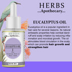 Zenvista Herbs Apothecary Eucalyptus Oil For Skin & Hair Care | Grocsy