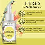 Zenvista Herbs Apothecary Jojoba Oil For Control Hair Fall | Grocsy