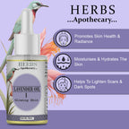 Zenvista Herbs Apothecary Lavender Oil For Glowing Skin | Grocsy