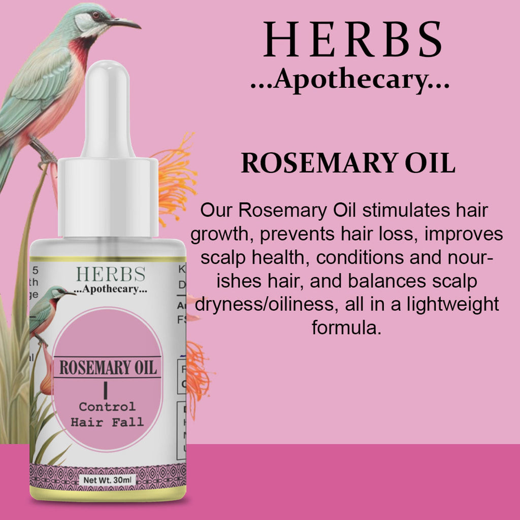 Zenvista Herbs Apothecary Rosemary Oil For Control Hair Fall | Grocsy