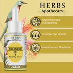 Zenvista Herbs Apothecary Wheatgerm Oil For Hair | Grocsy