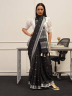 Tikhi Imli Ethnic Motifs Saree | Grocsy