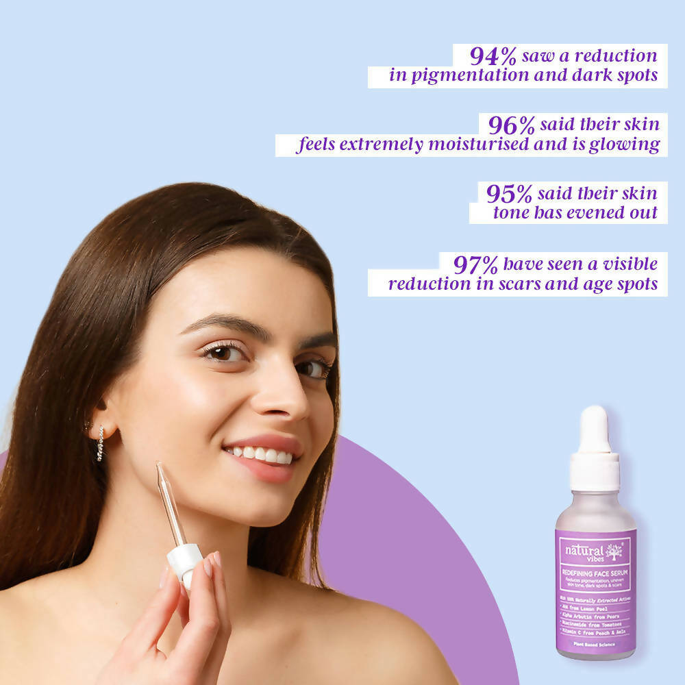 Natural Vibes Redefining Face Serum | Grocsy