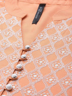 HERE&NOW Women Ethnic Motifs Embroidered Sequined Kurta | Grocsy