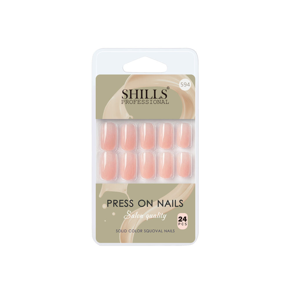 Shills Professional Reusable Press On Nails Square - SPN594 | Grocsy