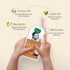 Mother Sparsh Milky Soft Baby Lotion With Milk Protein, Coconut Oil & Shea Butter For 24Hrs Moisturization | Grocsy