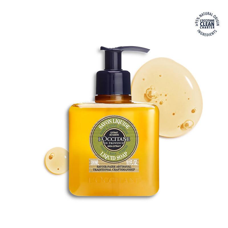 L'Occitane Dry Skin Shea Hands & Body Liquid Soap | Grocsy