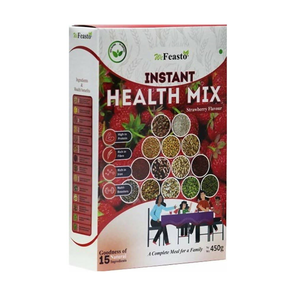 Wefeasto Instant Health Mix Strawberry Flavor | Grocsy