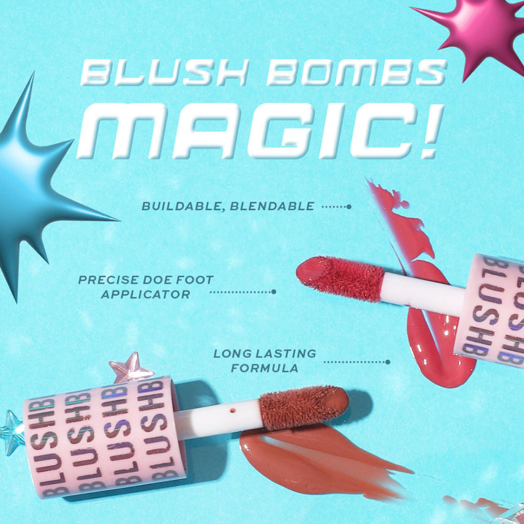 Makeup Revolution Y2K Baby Blush Bomb - That's Fly Nude | Grocsy
