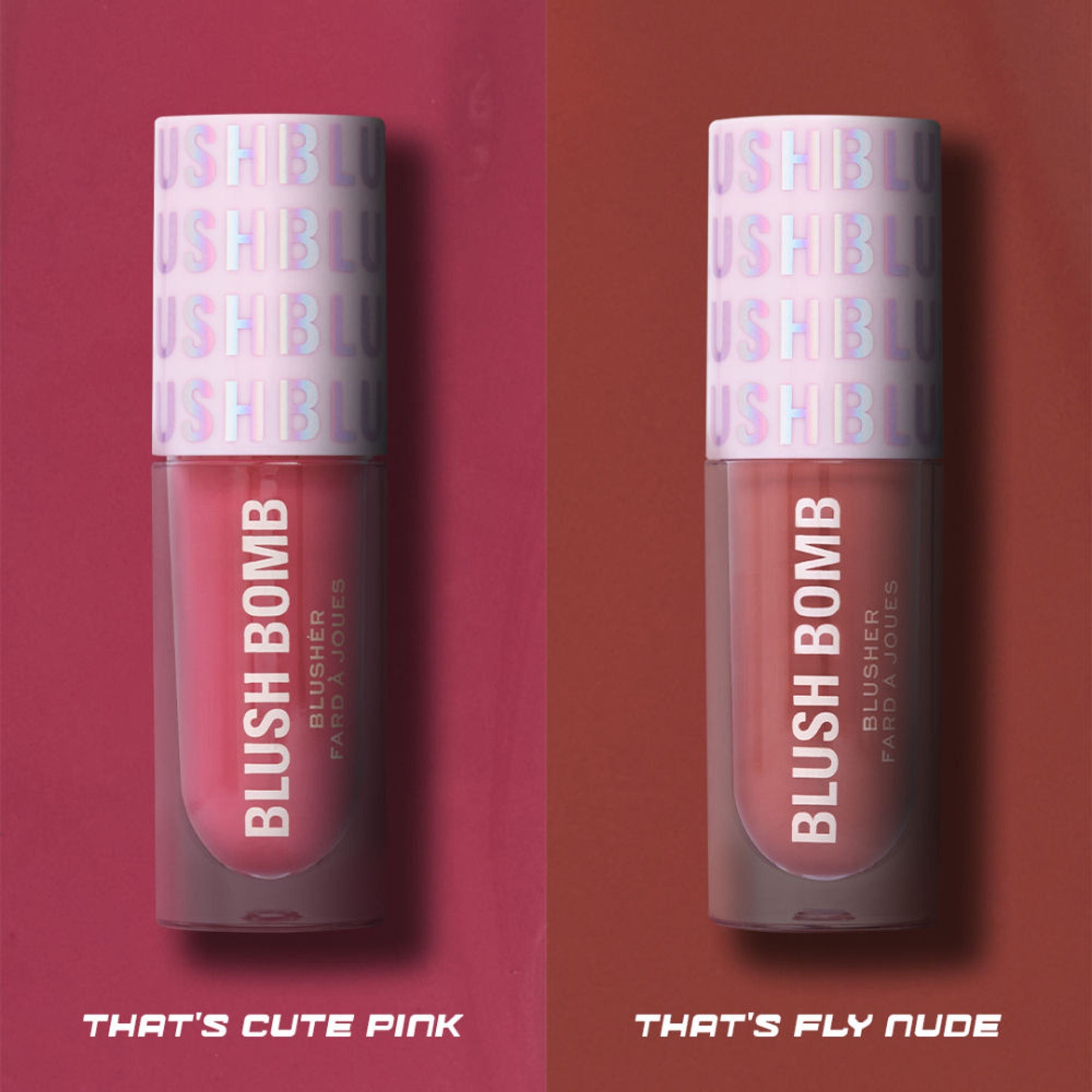 Makeup Revolution Y2K Baby Blush Bomb - That's Fly Nude | Grocsy