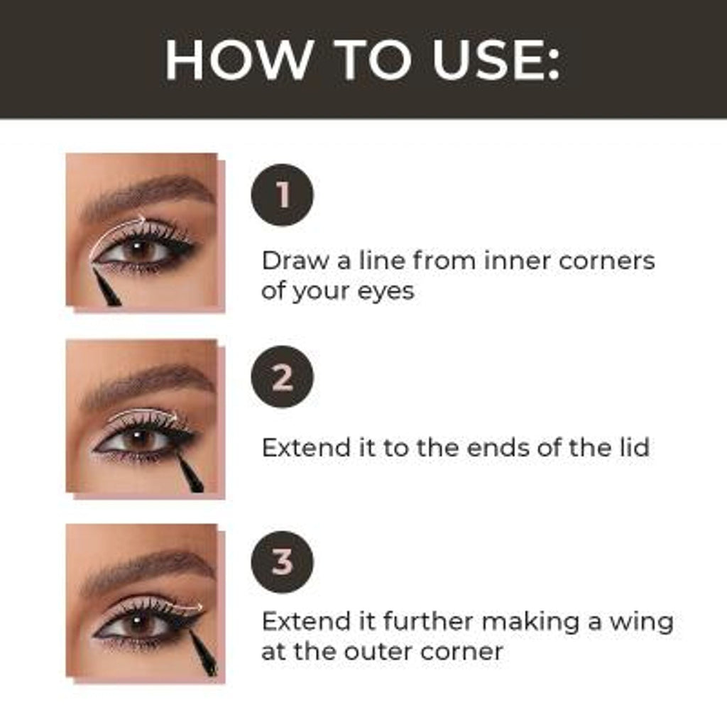 Matt Look Master Draw Eyeliner - Black | Grocsy