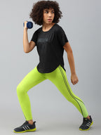 MKH Women Typography Printed Dri-FIT Sports T-shirt | Grocsy