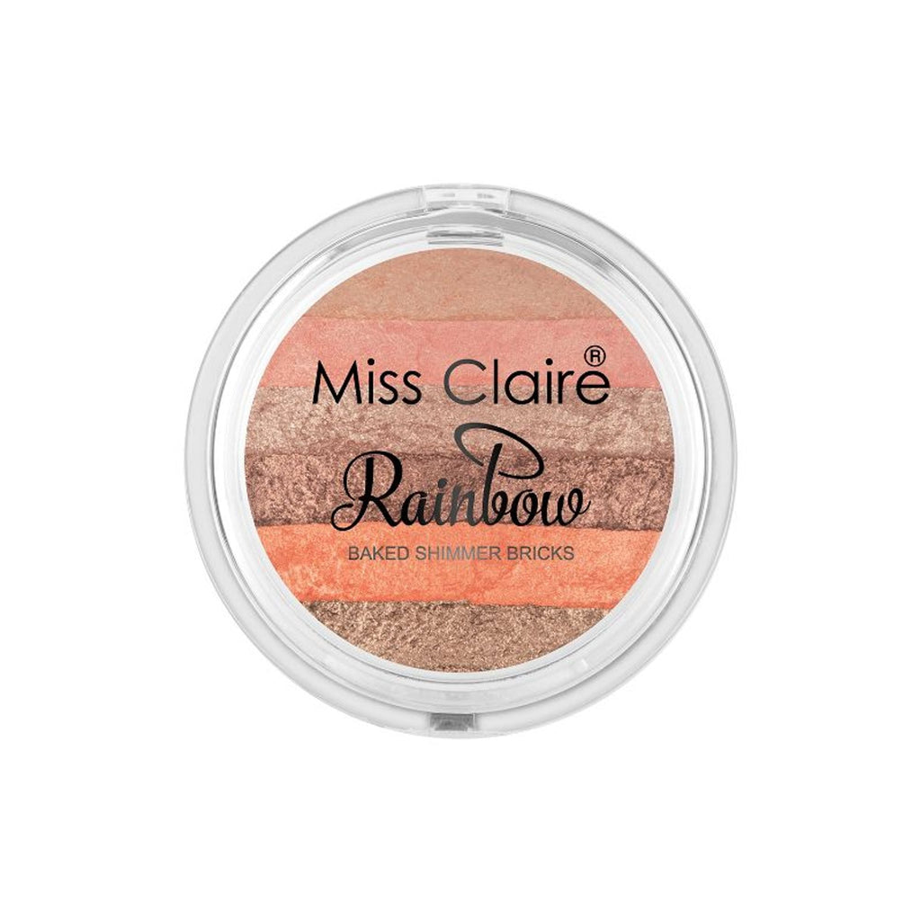 Miss Claire Rainbow Baked Shimmer Bricks - 3 | Grocsy