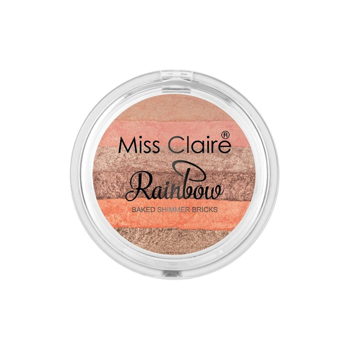 Miss Claire Rainbow Baked Shimmer Bricks - 3 | Grocsy