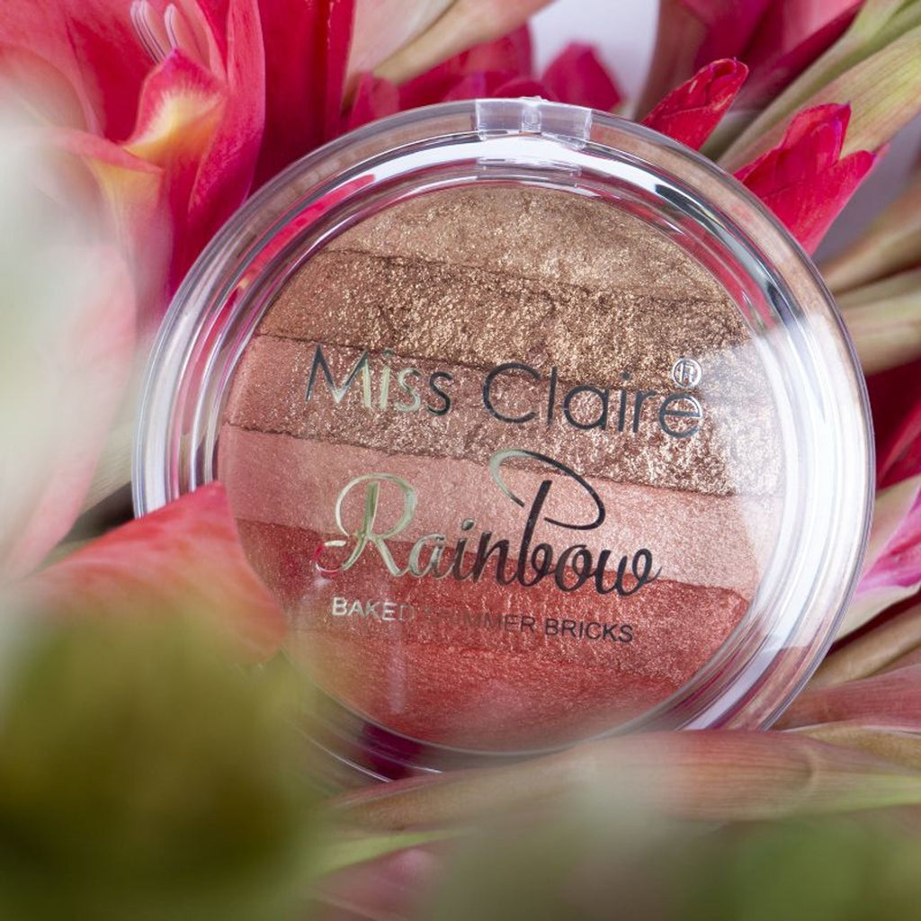 Miss Claire Rainbow Baked Shimmer Bricks - 3 | Grocsy