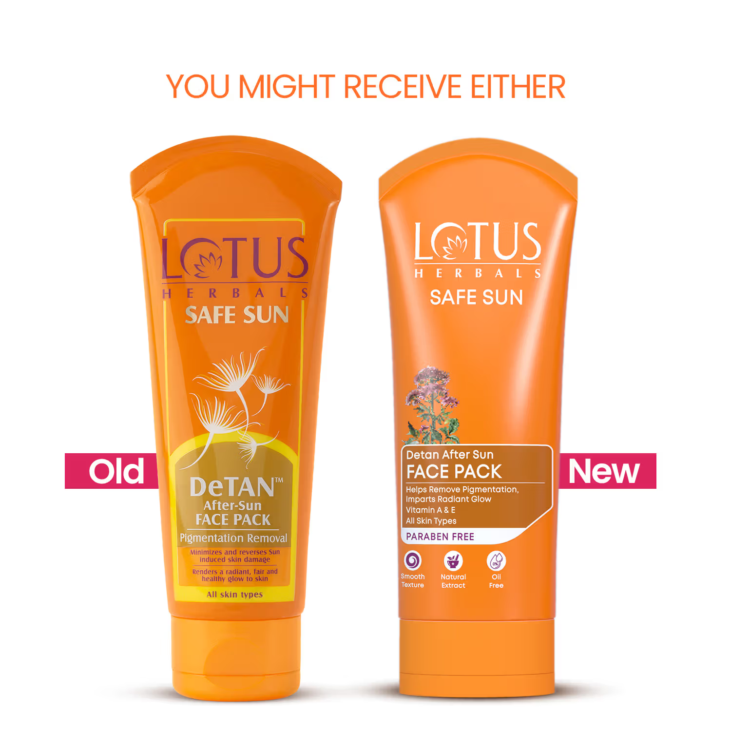 Lotus Herbals Safe Sun DeTan After-Sun Face Pack | Grocsy