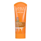 Lotus Herbals Safe Sun DeTan After-Sun Face Pack | Grocsy
