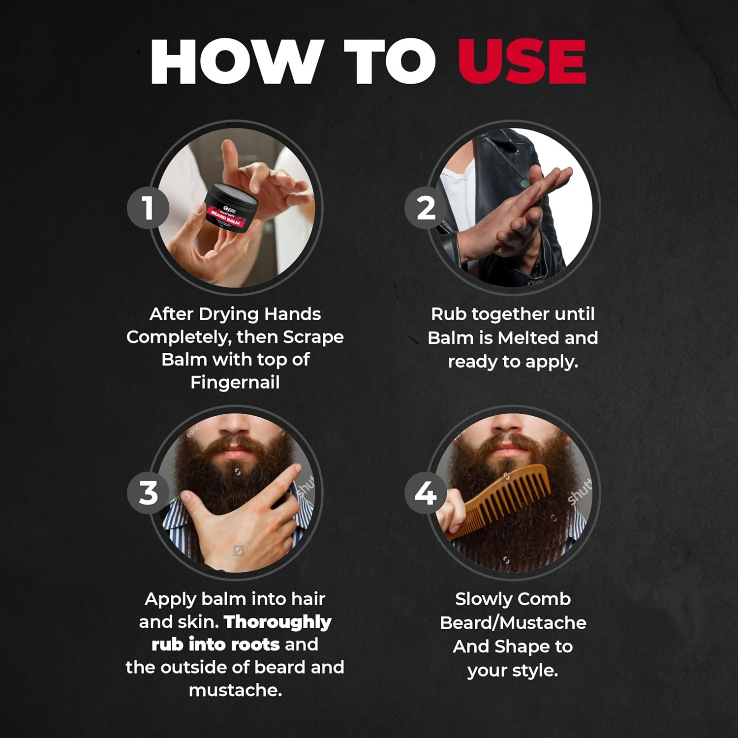 Beardo Heavy Duty Beard Balm | Grocsy