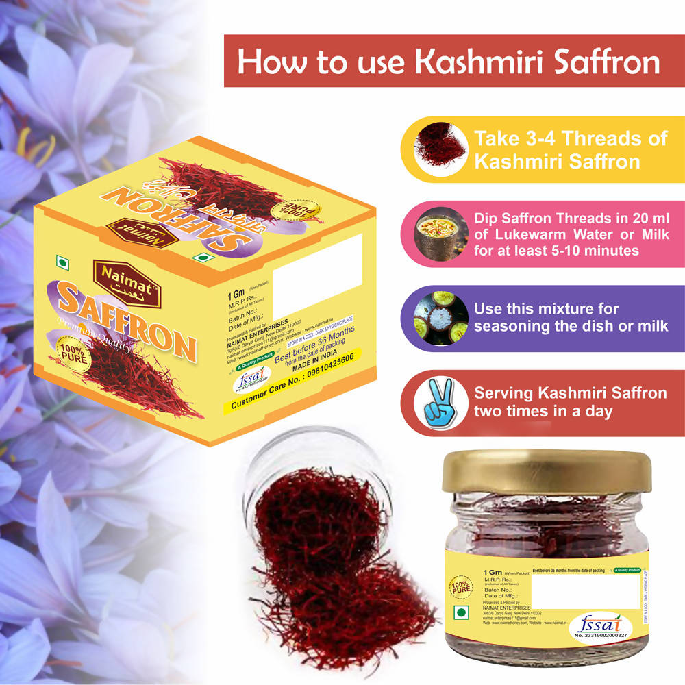 Naimat Saffron | Grocsy