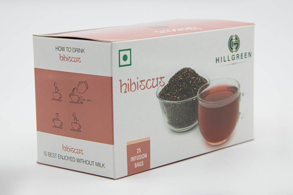 Hillgreen Natural Hibiscus Tea Bags | Grocsy