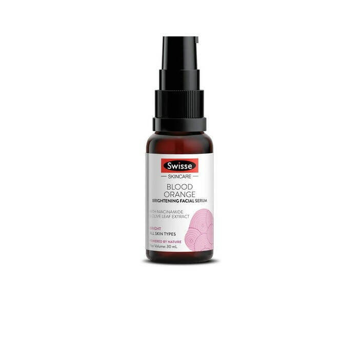 Swisse Skincare Blood Orange Brightening Facial Serum with Vitamin C | Grocsy