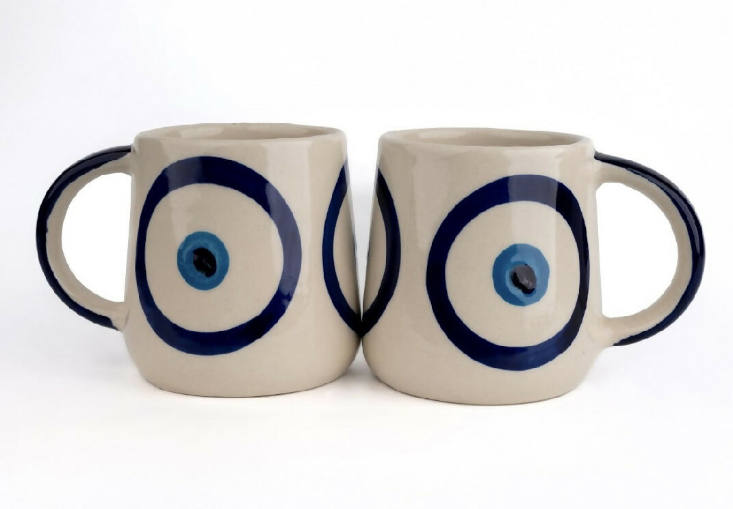 Simply Soho Nazar Charm Mugs | Grocsy