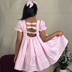 ArthLife Pink Power Girl Party Dress | Grocsy