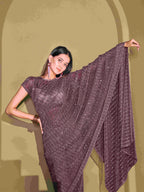 Tikhi Imli Sequinned Embellished Saree | Grocsy