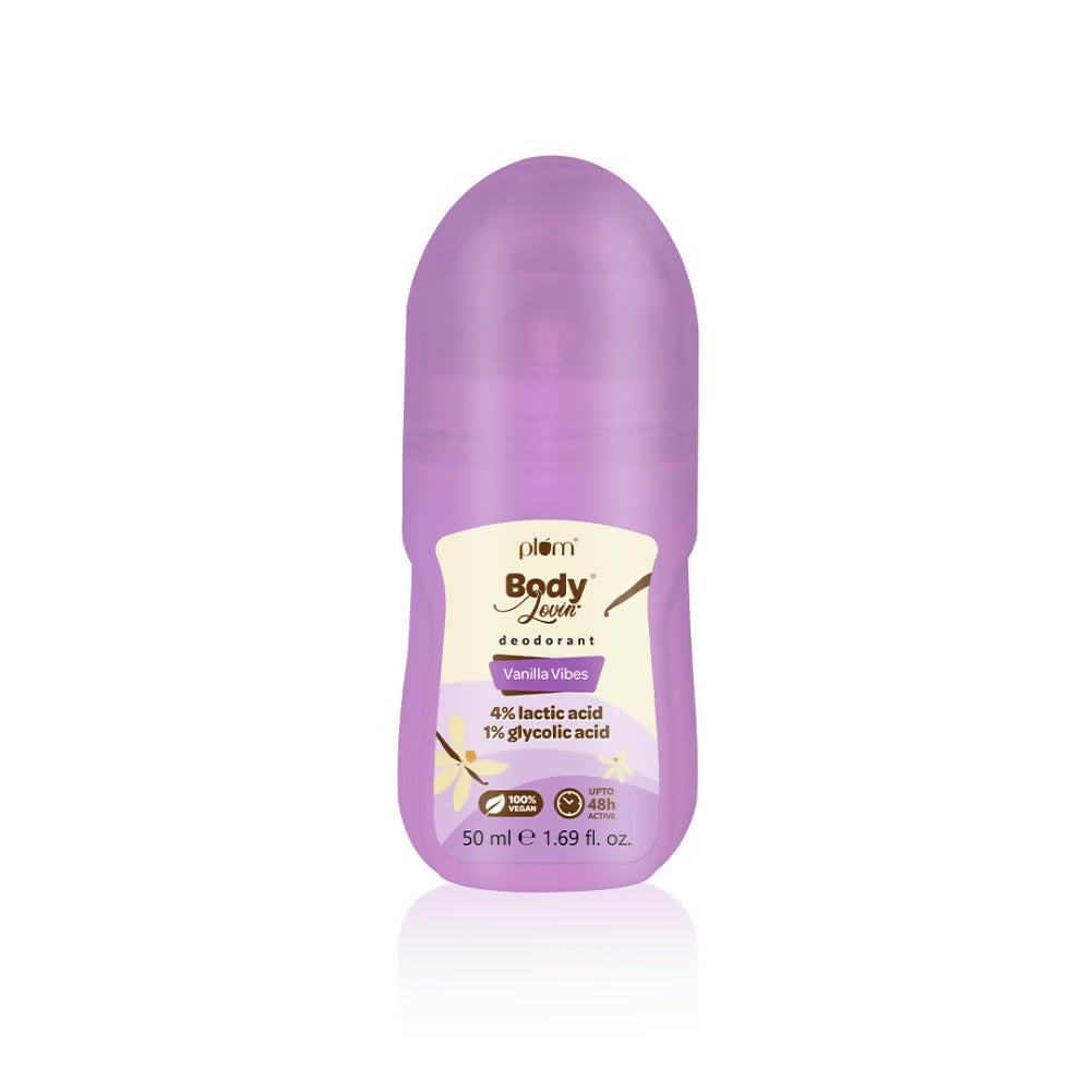 Plum BodyLovin' Vanilla Vibes Deodorant Roll On | Grocsy