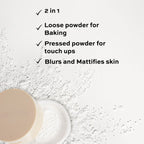 Makeup Revolution IRL Soft Focus 2 In 1 Powder Translucent | Grocsy